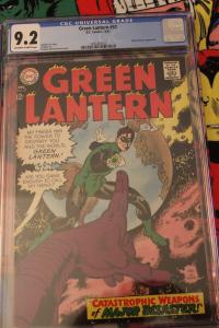 Green Lantern #57 (DC, 1967) CGC NM- 9.2 Off-white to white pages