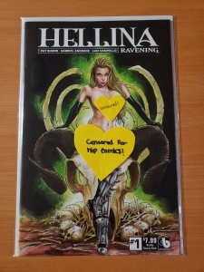 Hellina Ravening #1 Deadly Beauty Nude Variant Cover