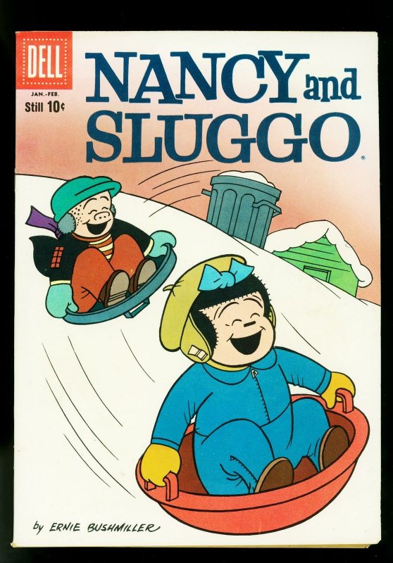 Nancy and Sluggo #174 1960- PEANUTS- Dell Comics0 VF 