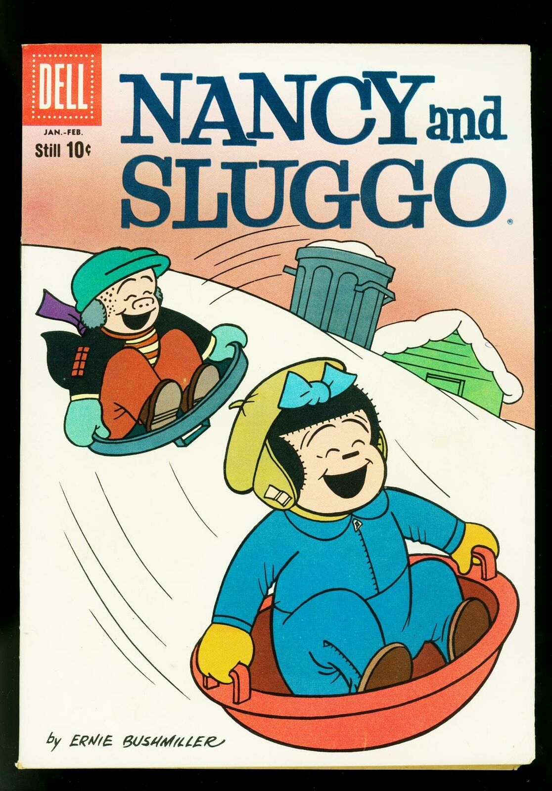 Nancy and Sluggo 174 1960 PEANUTS Dell Comics0 VF Comic