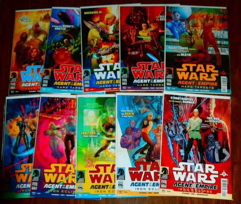 Star Wars: Agent of the Empire (complete set of 10) Iron Eclipse, Hard Targets