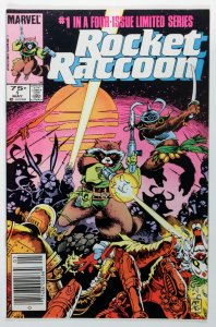 Rocket Raccoon #1 (1985)  NEWSSTAND, 1st Solo Series