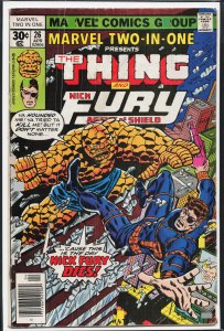 Marvel Two-in-One #26 (1977) Nick Fury