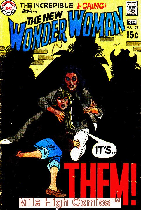 WONDER WOMAN  (1942 Series)  (DC) #185 Fine Comics Book