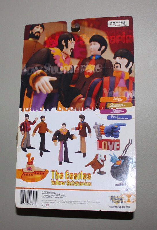 Beatles Yellow Submarine Figures (SET)  McFarlane Toys 1999