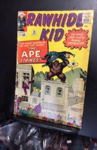 The Rawhide Kid #39 (1964) Kirby-esq gorilla cover! Affordable grade! VG+ Wow!