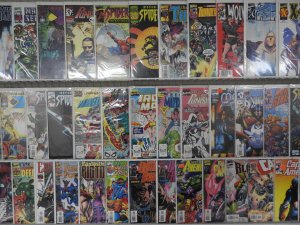 Huge Lot of 130+ Comics W/ X-Men Avengers, Spiderman, Avg. VF+ Condition