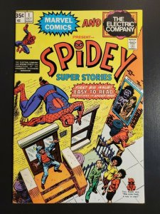 Spidey Super Stories #1 (1974) VF/ 8.0 1st Black Spider-Man pre Miles Morales|