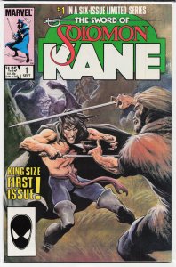 The Sword of Solomon Kane #1 (1985) Solomon Kane