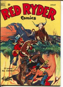 Red Ryder #90 1951-Dell-Fred Harman-Little Beaver-VF-