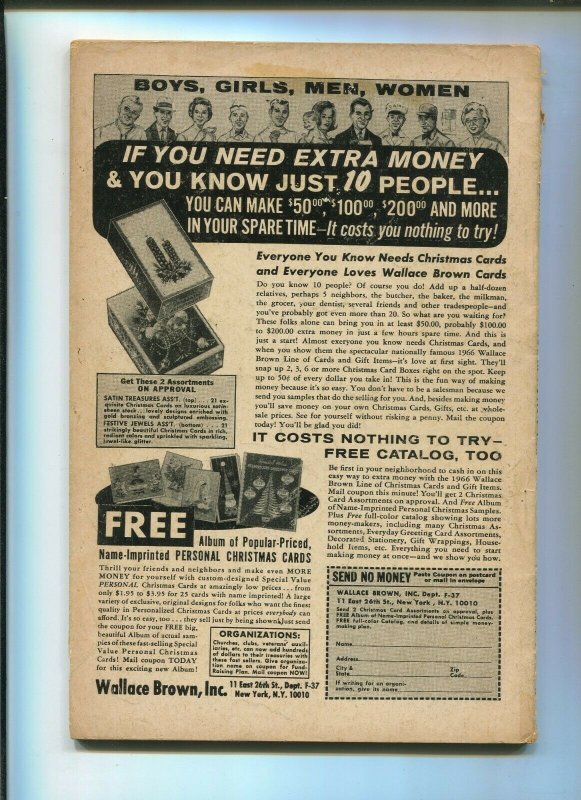 T.H.U.N.D.E.R. AGENTS #9 (3.5) SECRET OF SCORPION ISLAND! 1966