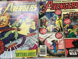 AVENGERS#172-206 FN-VF LOT (8 BOOKS) 1978 MARVEL BRONZE AGE COMICS