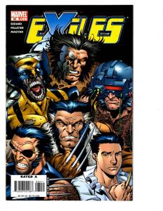 5 Exiles Marvel Comic Books #81 82 83 84 85 X-Men Captain America Wolverine BH31