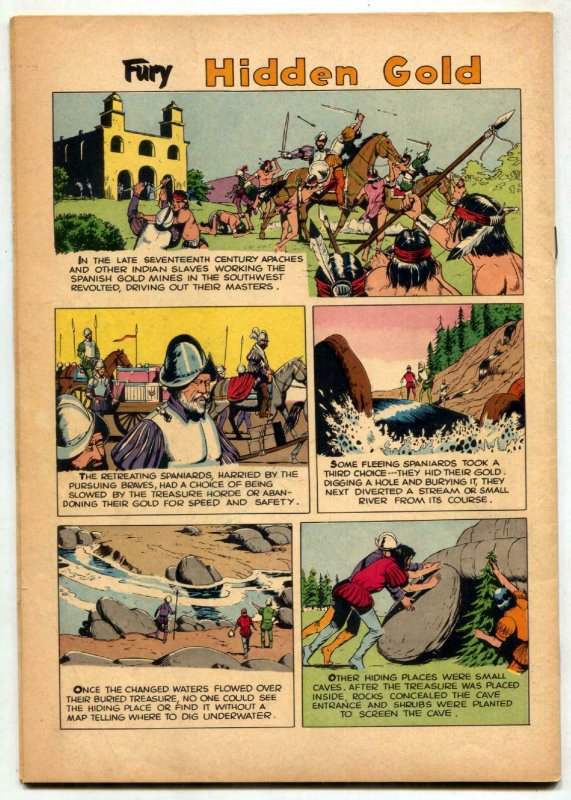 Fury Comic 1962- Dell TV photo cover FN