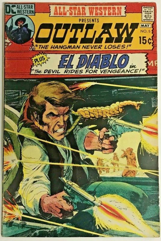 ALL-STAR WESTERN#5 VG/FN 1971 DC BRONZE AGE COMICS