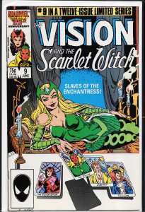The Vision and the Scarlet Witch #9 (1986) The Vision