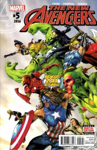 New Avengers #5 (2016) Marvel Comic VF (8.0) Ships Fast!