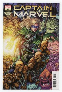Captain Marvel #35 (2019 v10) Todd Nauck Villains' Reign Variant NM
