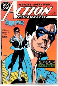 ACTION COMICS WEEKLY #627 Nightwing and Speedy Gil Kane Cover DC Comics DCU