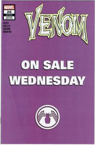 Venom #26 (2018 v4) Donny Cates 1st Virus Wednesday Variant NM