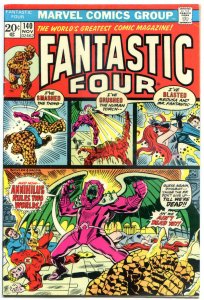 FANTASTIC FOUR #140, FN, Annihilus, John Buscema, 1961, more FF in store