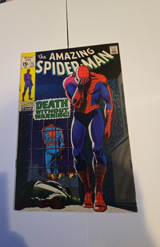 The Amazing Spider-Man #75 (1969)Death without warning
