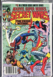 Marvel Super Heroes Secret Wars #3 (1984) [Key Issue]