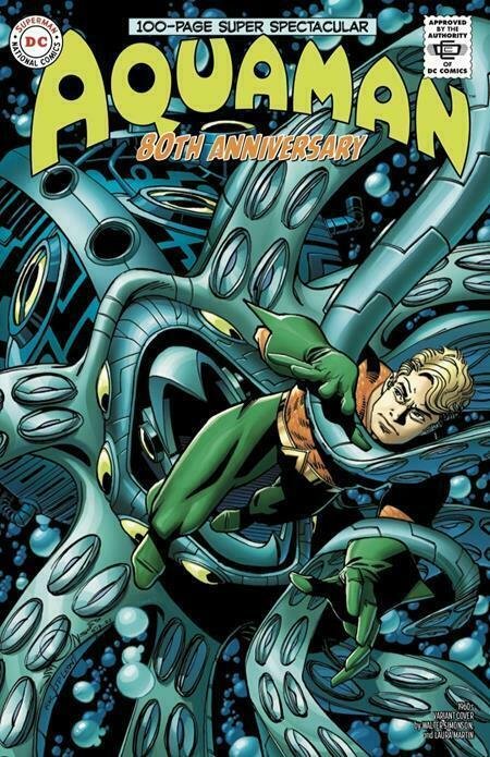 AQUAMAN 80TH ANNIVERSARY 100-PAGE #1 COVER D WALTER SIMONSON 1960S - DC - 2021