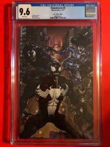 VENOMVERSE #3 CGC 9.6 WP MARVEL-11/17 / CRAIN  VIRGIN  EDITION /  NEW SLAB 