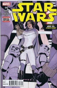 Star Wars #16 ORIGINAL Vintage 2016 Marvel Comics Princess Leia