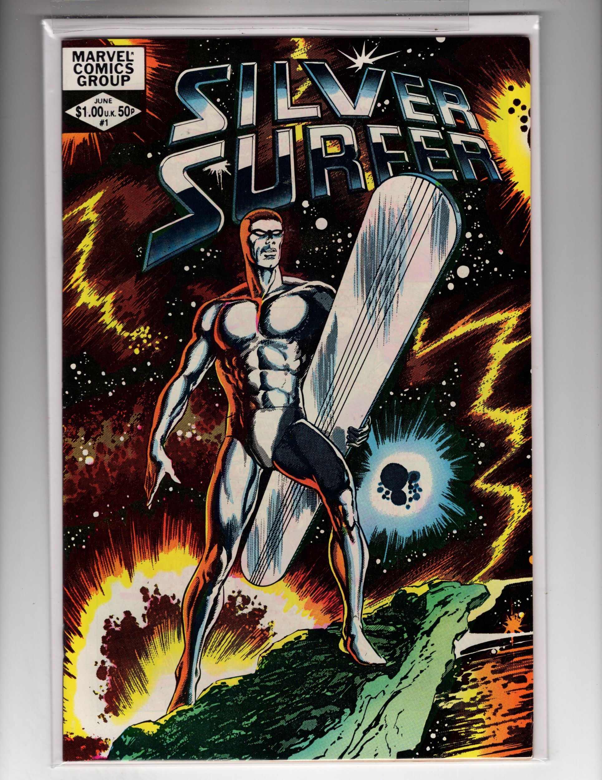 Silver Surfer #1 (1982) Stan Lee & John Byrne One-Shot CLASSIC! !! / MC ...