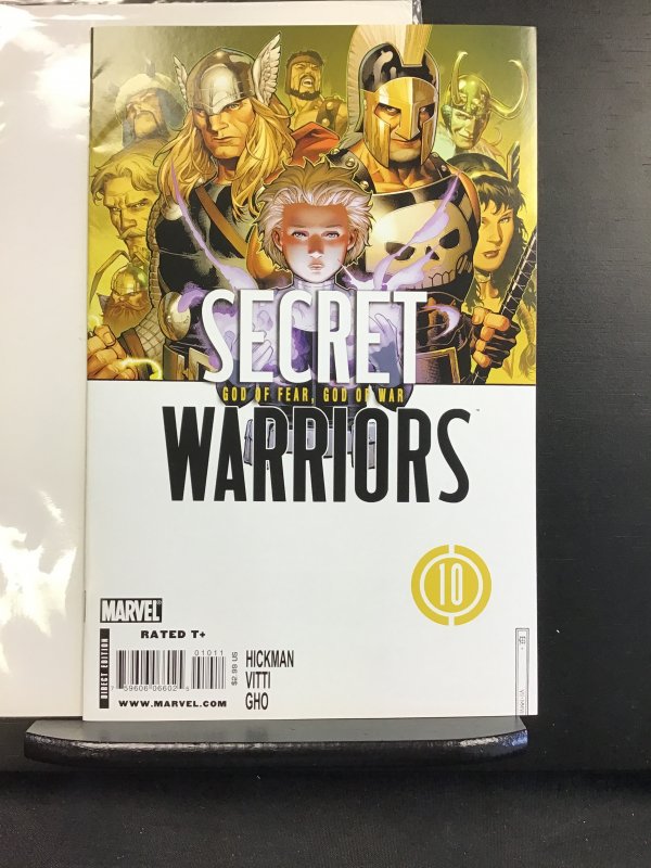 Secret Warriors #10  (2010) (VF+)