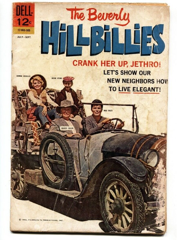 Beverly Hillbillies #2 1963- Dell TV comic- Silver Age G/VG 