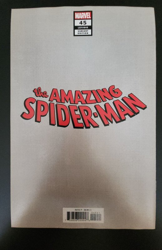 The Amazing Spider-Man #45 Wal-Mart Cover (2020)