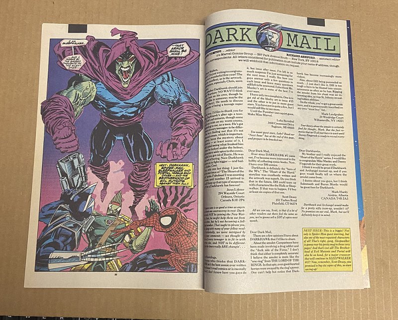 Darkhawk #19 ( 9.0 VFN/NM ) Spiderman / 1992