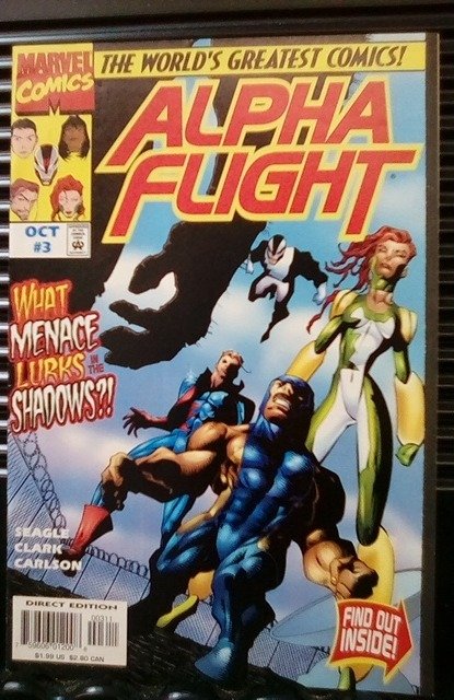 Alpha Flight #3 Direct Edition (1997)