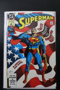 Superman #53 2nd Printing Variant (1991)