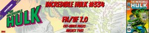 Incredible Hulk 334 FN/VF 7.0 Marvel 1987