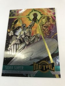 INFINITY G SILVER SURFER #133 card: Marvel Metal 1995 Fleer Chromium; NM/M, base