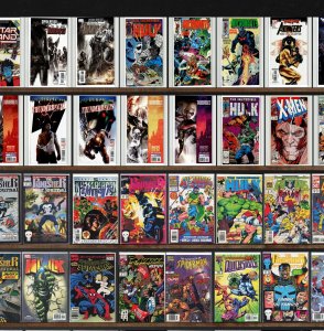 Huge Lot 150+ Comics with The Incredible Hulk, Thunderbolts & More!