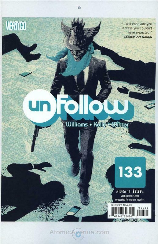 Unfollow #10 VF/NM; DC/Vertigo | save on shipping - details inside 