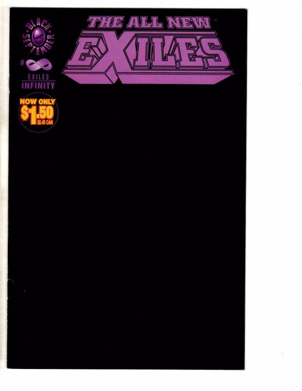 17 Exiles Malibu Comics # Infinity 1 (11 Copies, 2 Diff Covers) 2 (2) 3 4 5 J202