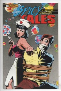 SPICY TALES #18, VF-, Good Girl, Indy, Nurse cv, 1990, more indies in store