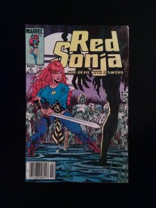 Red Sonja #6 (3ND SERIES) MARVEL Comics 1985 FN/VF NEWSSTAND