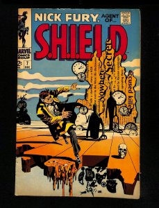 Nick Fury, Agent of SHIELD #7 Steranko Cover!