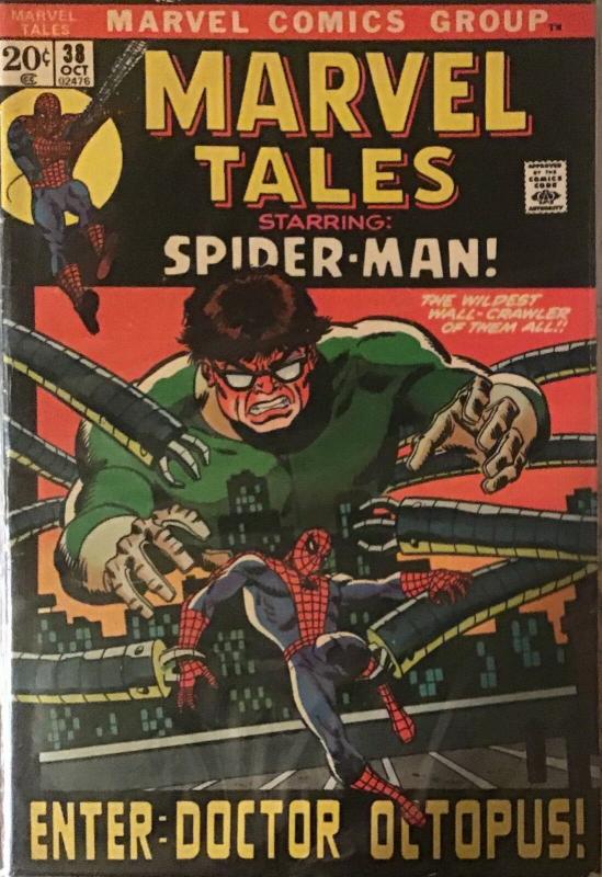 MARVEL TALES #34,35,38,49,55,58,80,82 FINE/VF (COVERS HAVE WEAR,INSIDES GREAT)