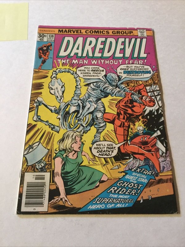 Daredevil 138 Fn Fine 6.0 Marvel Comics