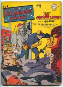 Star Spangled Comics #9 1942- Simon & Kirby- Guardian G/VG