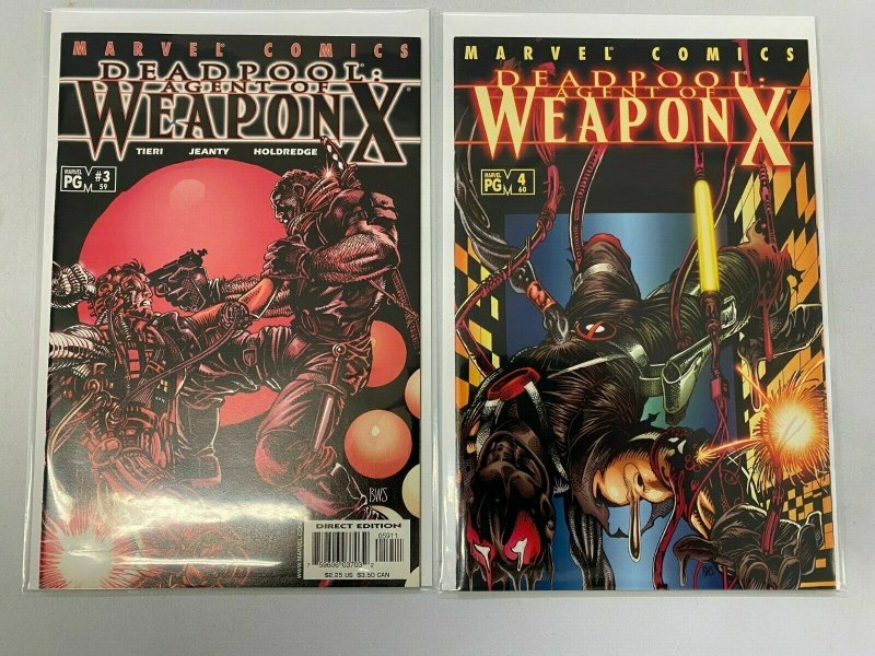 Deadpool #59+60 8.0 VF (2001-02 1st Series)