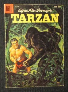 1960 Edgar Rice Burroughs TARZAN #116 G/VG 3.0 Dell